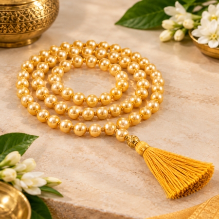 Round Pearl Mala (Big Size)